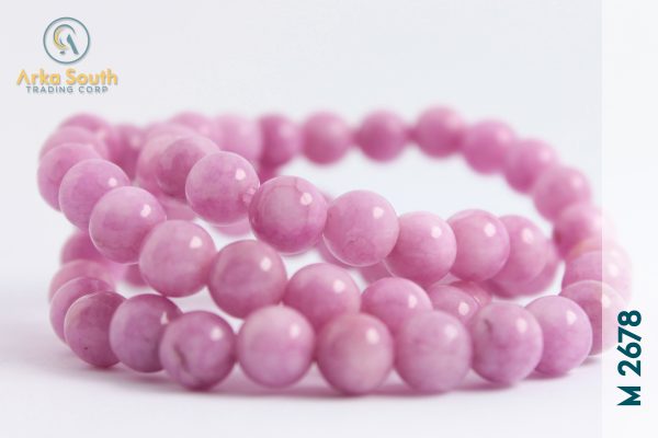 Esferas de Jade Rosado Liso