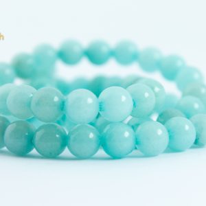 Esferas de Jade Turquesa Liso