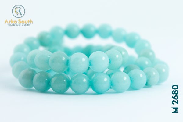 Esferas de Jade Turquesa Liso